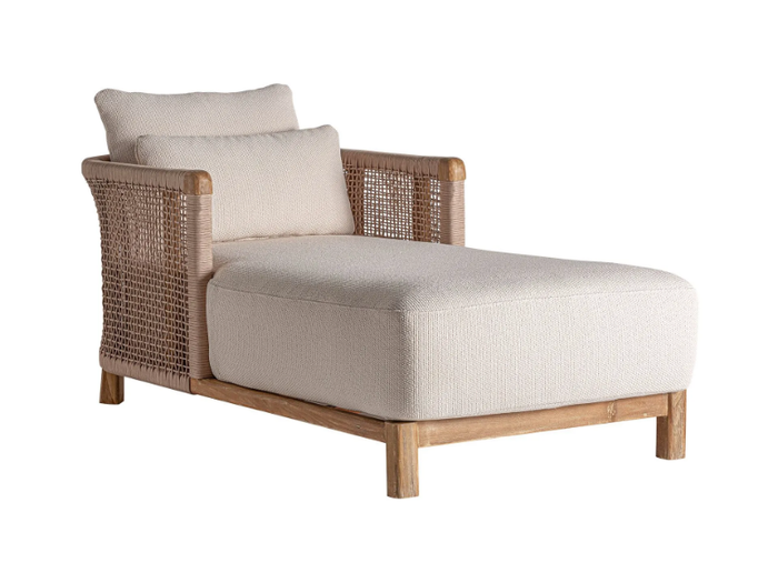 TRENA - Fabric and wood dormeuse _ Vical Home